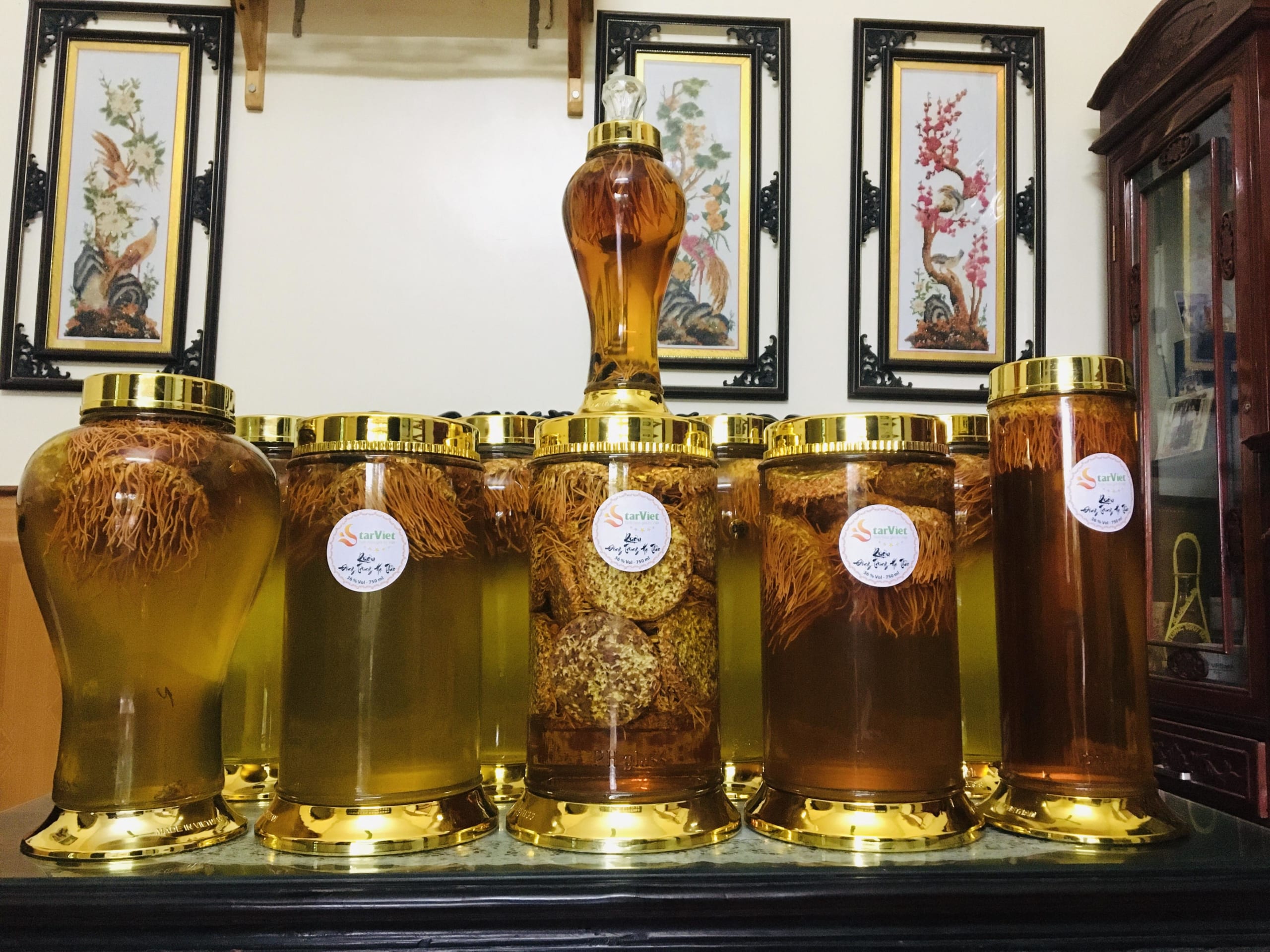 Rượu Đông Trùng Hạ Thảo